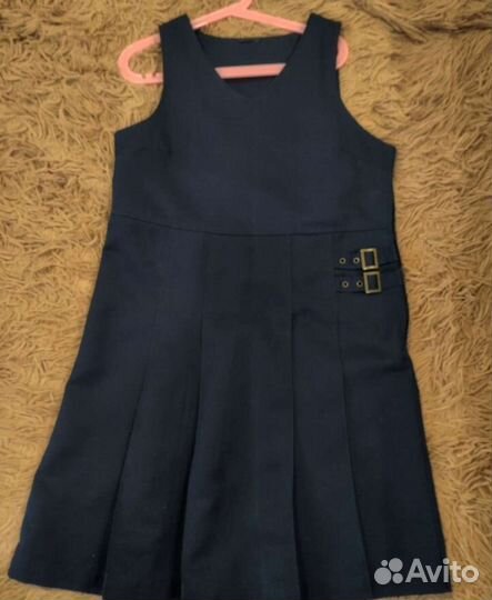 Школьная форма для девочки синяя