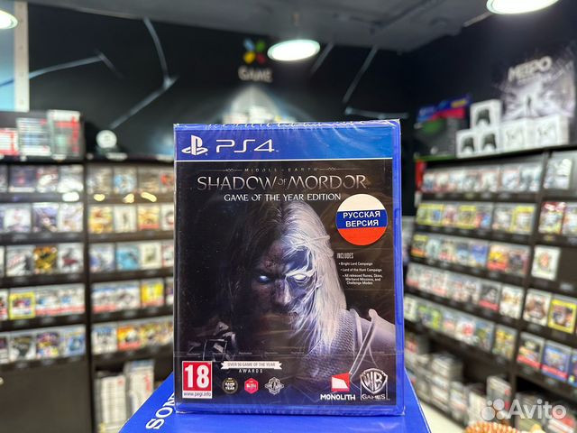 Игры для PS4: Тени Мордора: Средиземье Издание Игр
