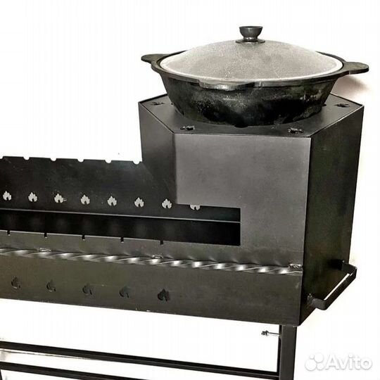 Мангалы и казаны чугунные