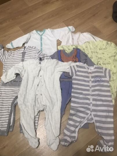Детские вещи пакетом от 0 до года