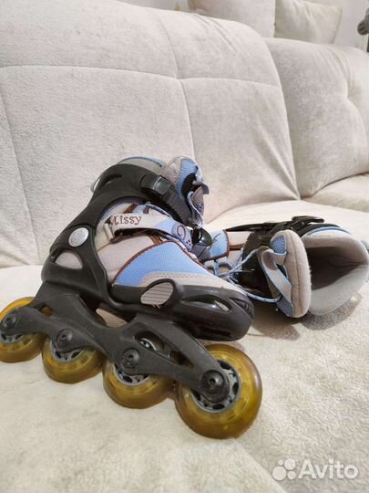 Роликовые коньки детские раздвижные