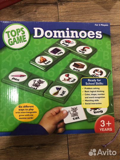 Языковое Домино настольная игра