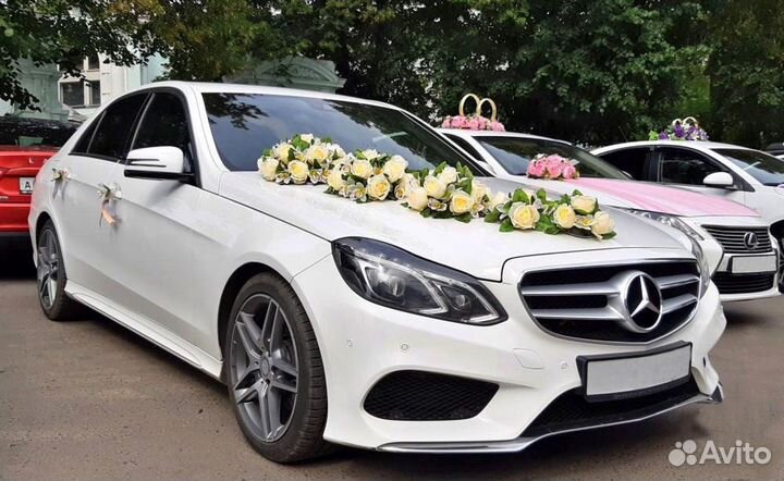 Mercedes E-class на свадьбу