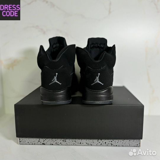 Кроссовки Nike Air Jordan 5 retro Black Cat
