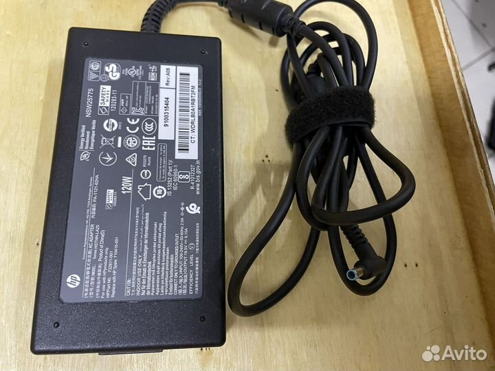 Блок питания ноутбука HP. 19,5v 120w