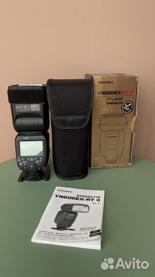 Вспышка yongnuo 600ex rt ii для canon