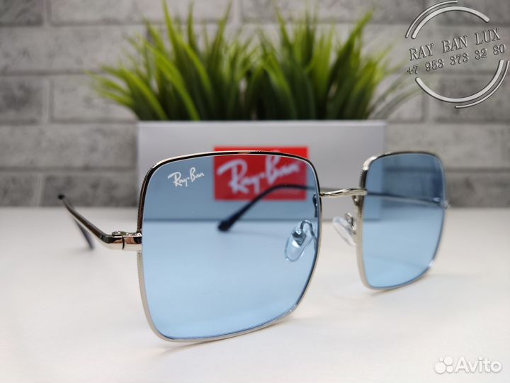 Очки Ray Ban Square Голубой