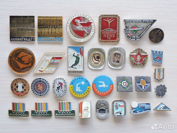 Значки СССР Советской России