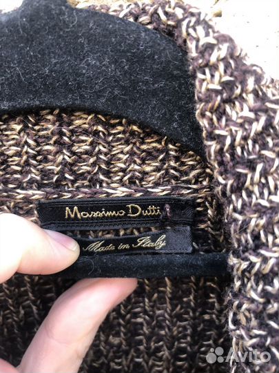 Кардиган шерстяной massimo dutti