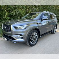 Infiniti QX80 5.6 AT, 2020, 52 000 км, с пробегом, цена 9 800 000 руб.