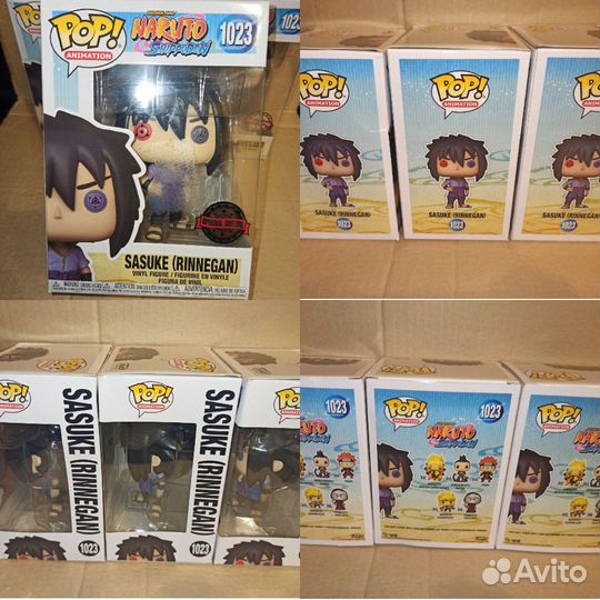 Фигурка Funko POP Sasuke, Asuma, Lady Tsunade, Ki