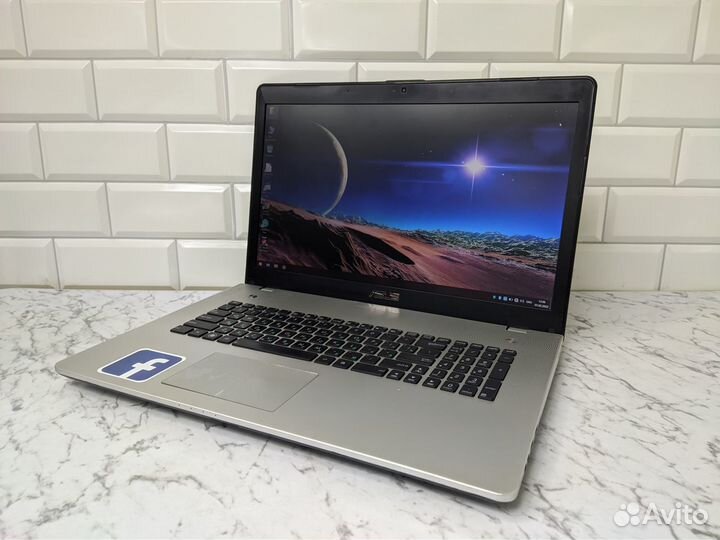Ноутбук Asus N76 Core i7/Ram 12gb/GT 740/SSD+HDD