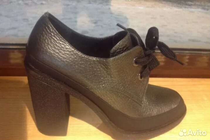 Новые кожаные туфли женские Осень 2023