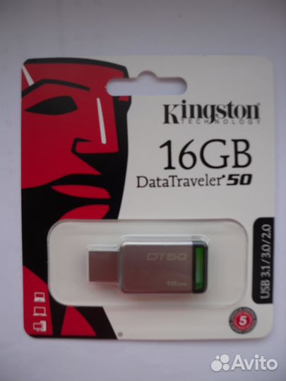 Флеш карта Kingston 16gb