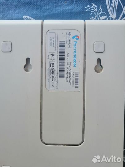 WiFi роутер Sagemcom Fast 2804, v7 от Ростелеком