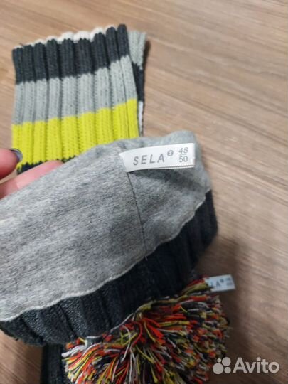 Комплект шапка и шарф для мальчика