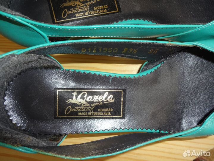 Югославские женские туфли
