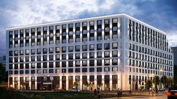 2-к. квартира, 72,2 м², 7/8 эт.