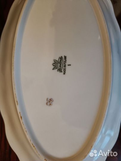 Набор столовой посуды на 6 персон СССР 21 предмет