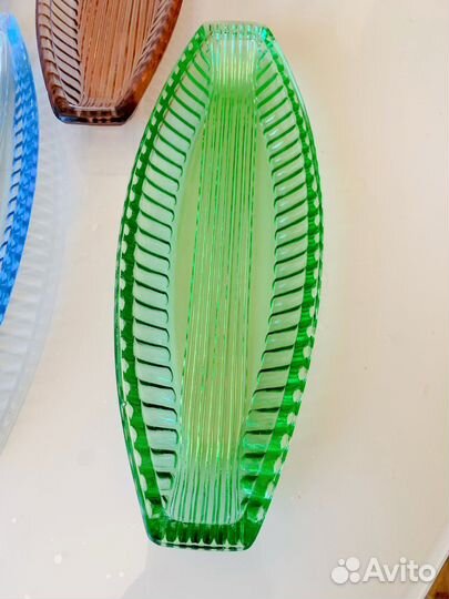 Селедочница стекло СССР