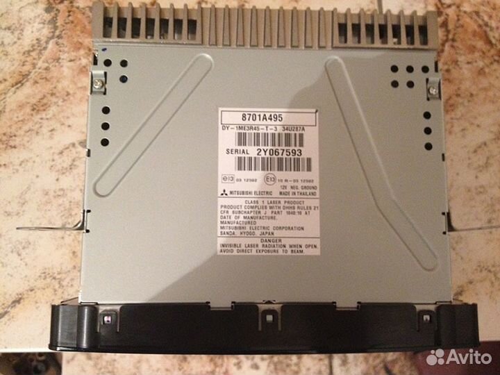 Штатная магнитола Mitsubishi Outlander 3