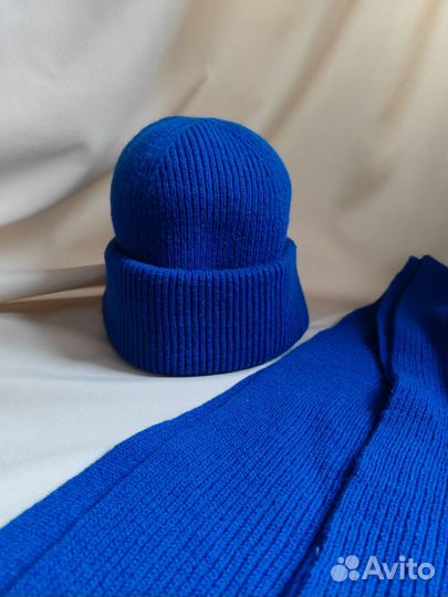 Комплект шапка и шарф женский