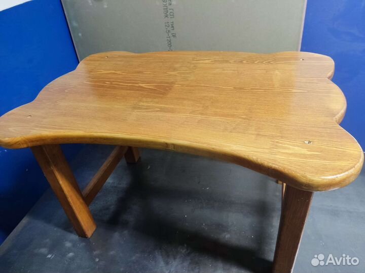 Детский столик деревянный