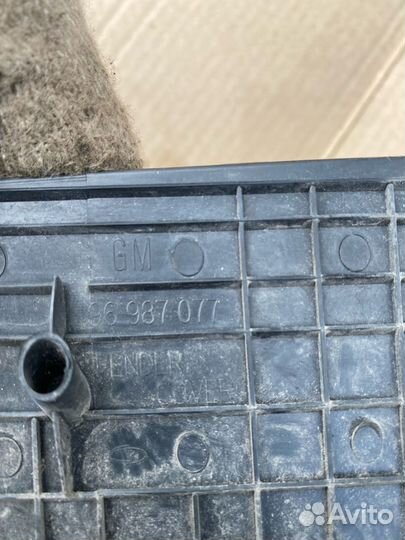 Накладка крыла передняя Chevrolet Cruze