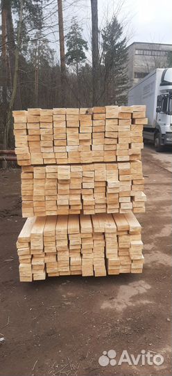 Доска сухая строганная 50 х 100