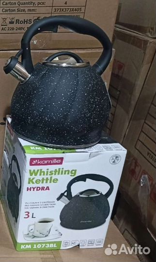 Новый чайник со свистком Kamille