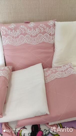 Бортики в детскую кроватку