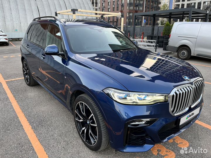 BMW X7 3.0 AT, 2019, 91 000 км