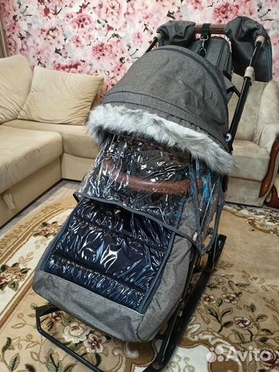 Коляска санки