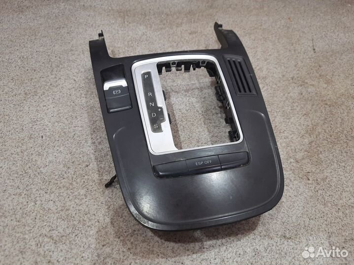 Консоль + кнопка ручника и ESP для Audi A4 B8