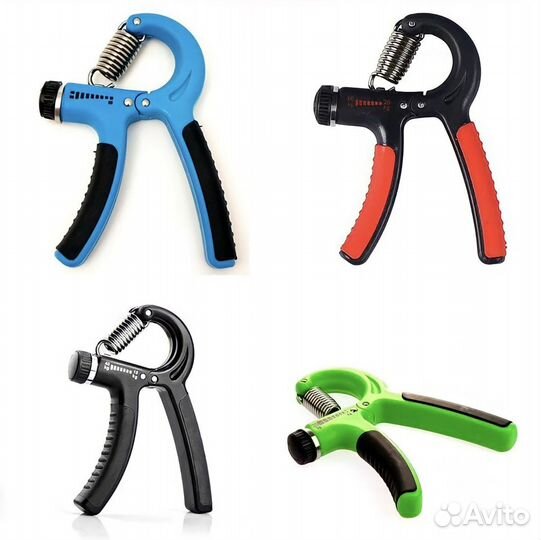 Кистевой регулируемый пружинный эспандер