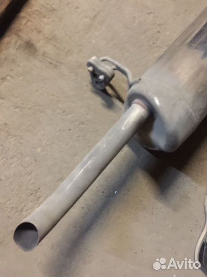 Хундай Солярис глушитель