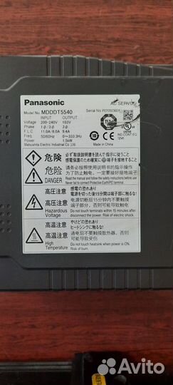 Сервопривод Panasonic mdddt5540