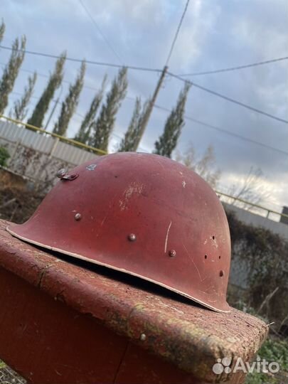 Шлем каска пожарного СССР