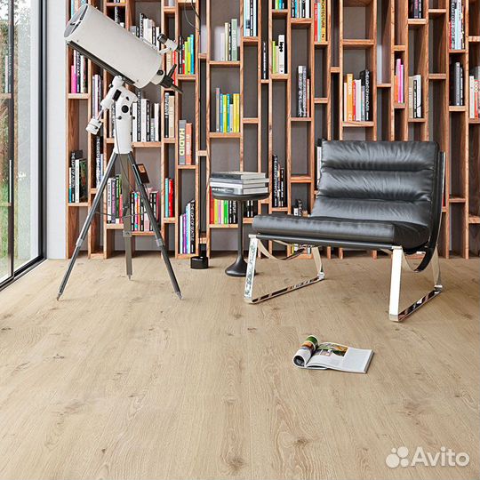 Пвх-плитка Clix Floor Дуб классический бежевый