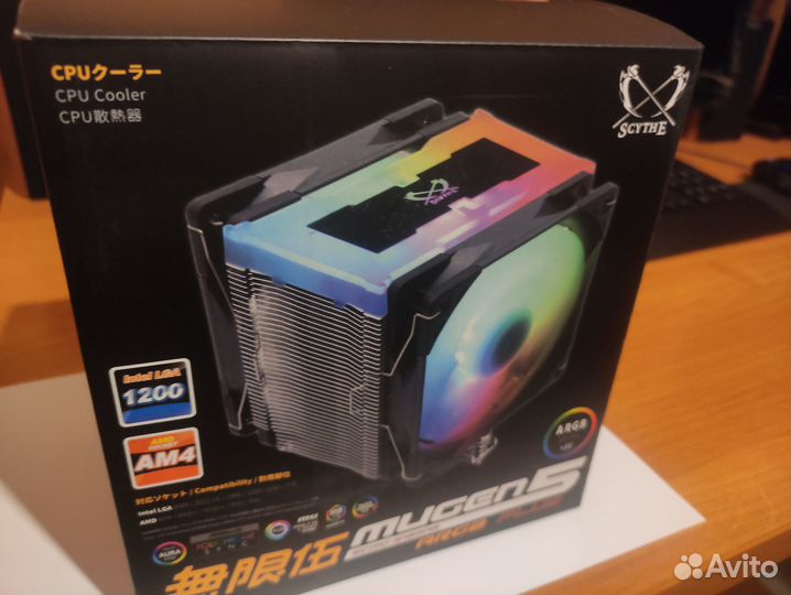 Новый башенный Кулер Scythe Mugen 5 argb Plus scmg