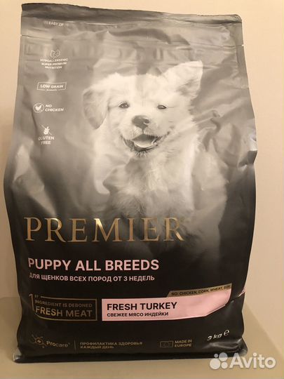 Сухой корм premier Премьер 3 кг