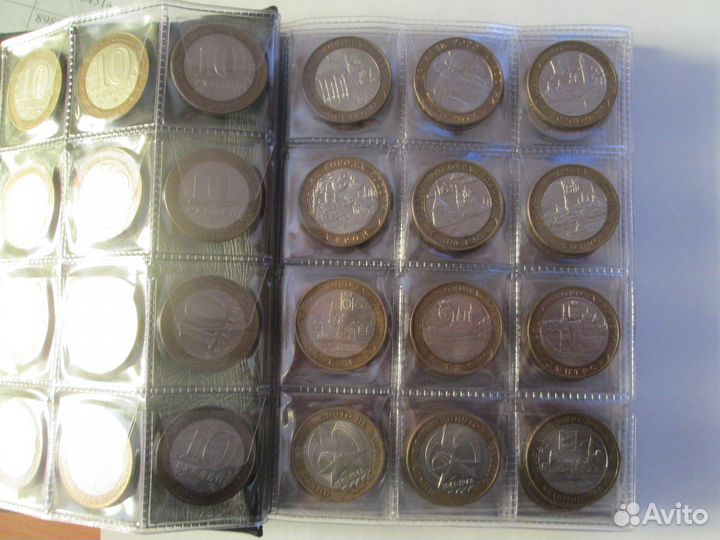 Коллекция монет (бим, гвс, 1812) в 3 монетниках