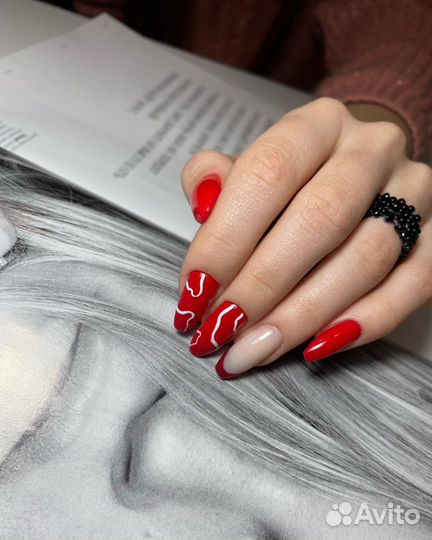 Комбинированный маникюр