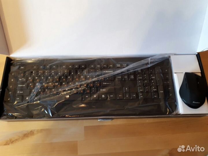 Комплект клавиатура+мышь, беспроводные