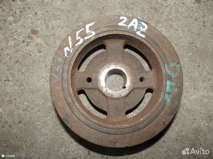 Шкив коленвала на toyota 2AZ