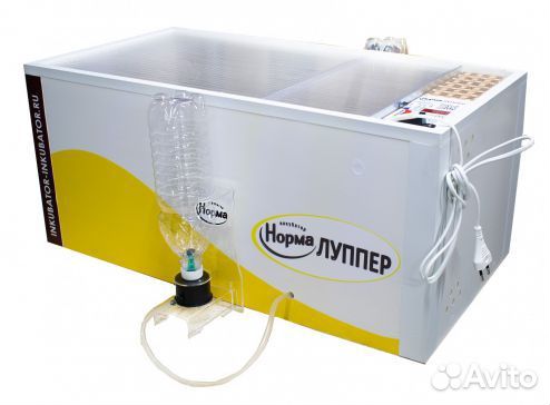 Инкубатор норма -луппер 72 яйца