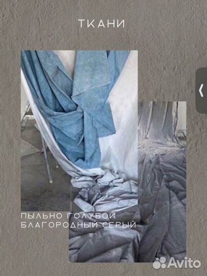 Продаю 6 фонов для фотостудии тканевых и на холсте