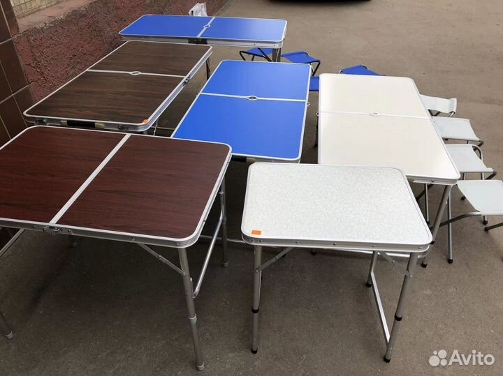 Стол складной 120х60см, 90х60см