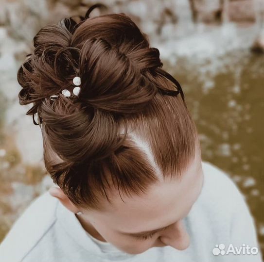 Макияж и прическа