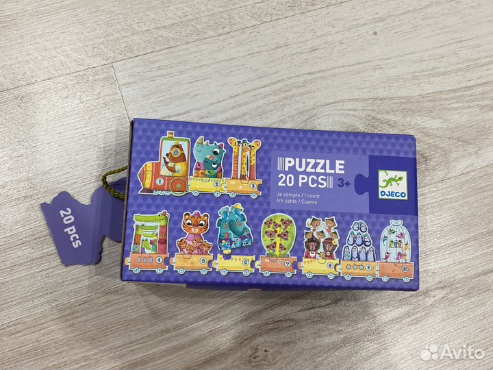 Djeco пазл числа